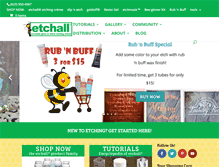 Tablet Screenshot of etchall.com